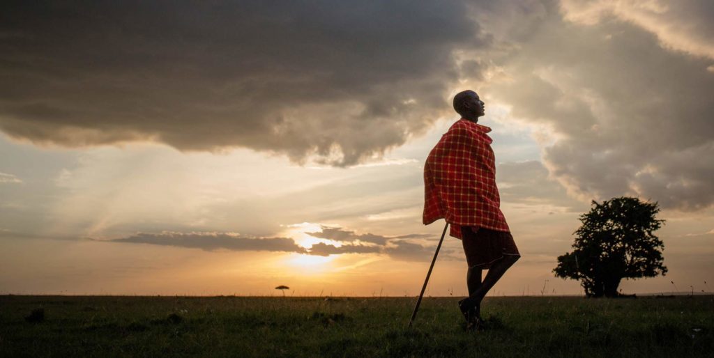 Maasai in the Mara