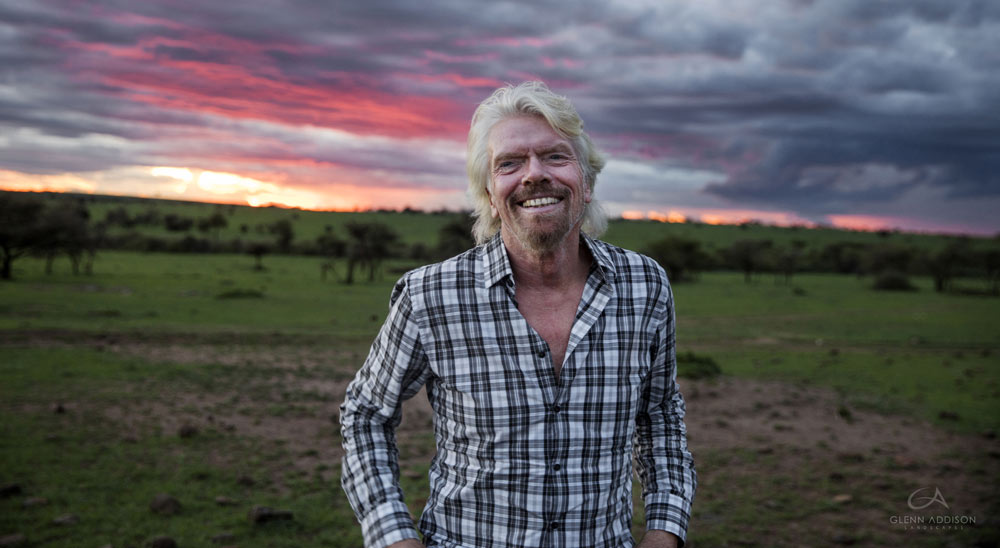 Richard Branson Kenya