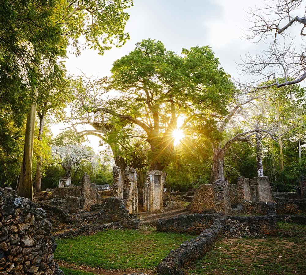 Gedi ruins near Watamu