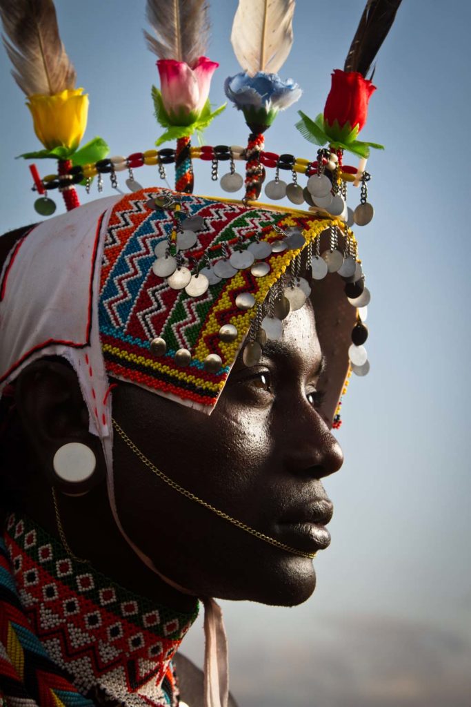 Samburu warrior portrait
