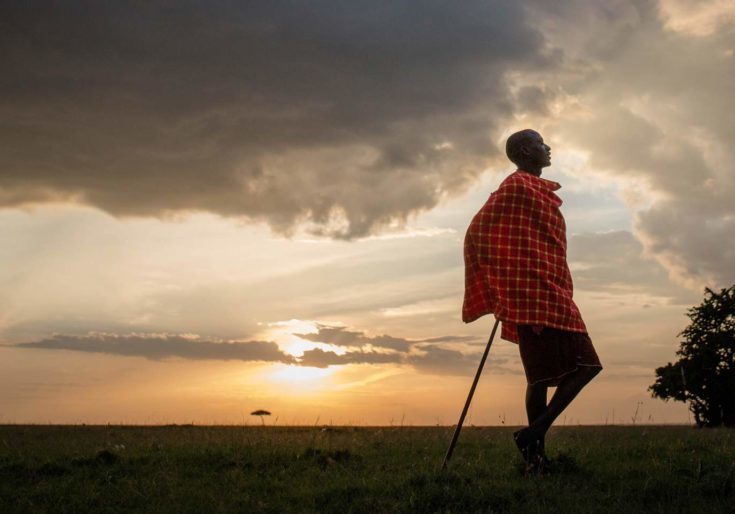 Maasai in the Mara